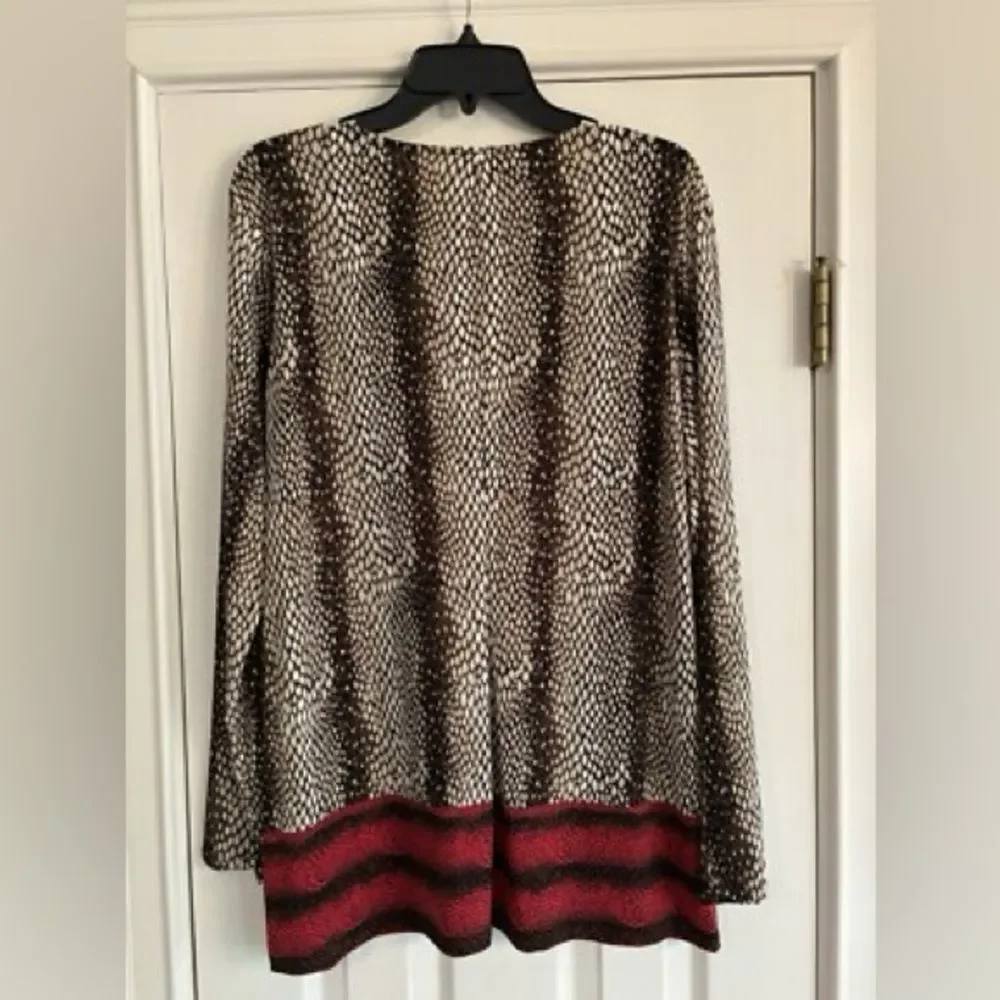 Carmen Marc Valvo Woman Gold Trim Blouse - Picture 9 of 14
